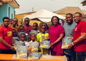 VFD Group donates 1,000 copies of Chimamanda Adichie’s ‘Mama’s Sleeping Scarf’ to school